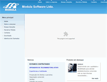 Tablet Screenshot of modula.com.br
